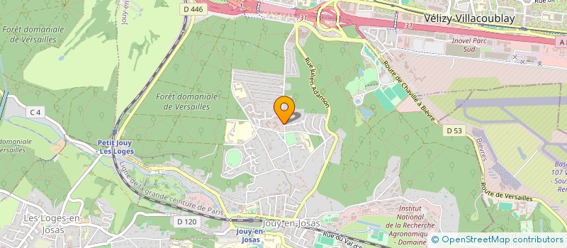 localisation de l'entreprise PROJECT COMPANY  JOUY-EN-JOSAS