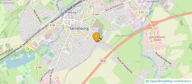 localisation de l'entreprise PROJECT CONSEIL PLUS  SARREBOURG