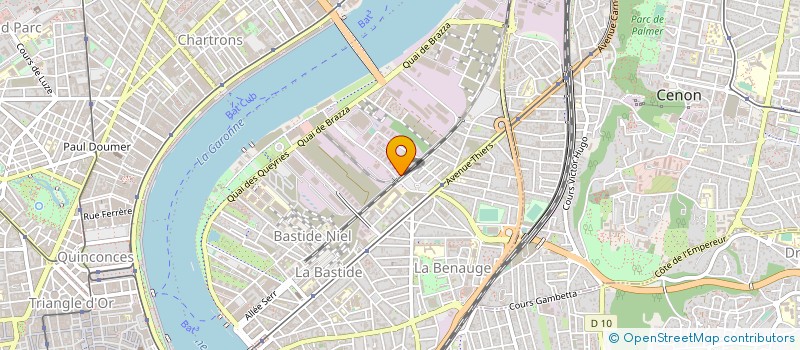 localisation de l'entreprise PROJECT DESIGN SYSTEM à BORDEAUX