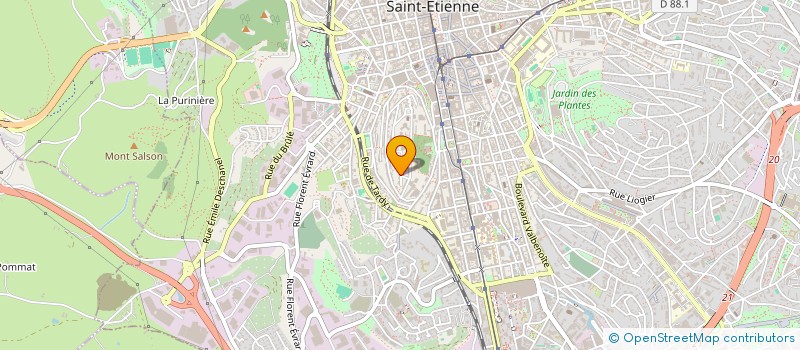 localisation de l'entreprise PROJECT ENGINEERING AND TECHNICAL ASSISTANCE WORLWIDE à SAINT-ETIENNE