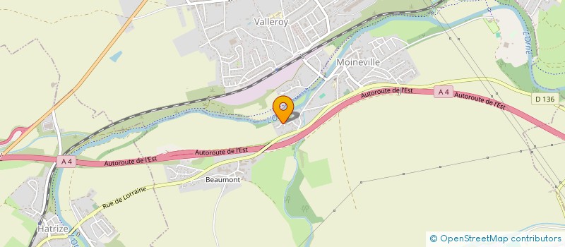 localisation de l'entreprise PROJECT HILL  MOINEVILLE