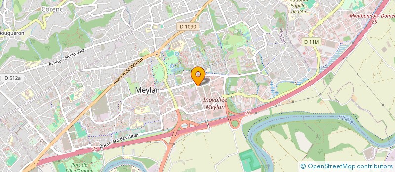 localisation de l'entreprise PROJECT IMAGES FILMS à MEYLAN