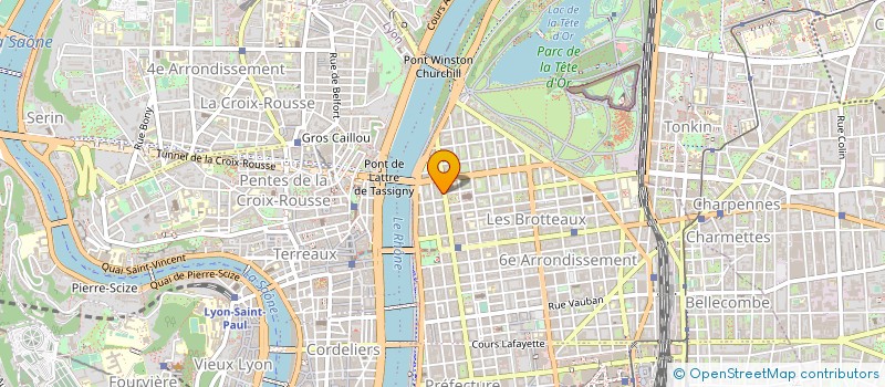 localisation de l'entreprise PROJECT'IMMO  LYON