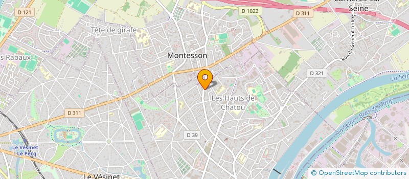 localisation de l'entreprise PROJECT IMMO  CHATOU