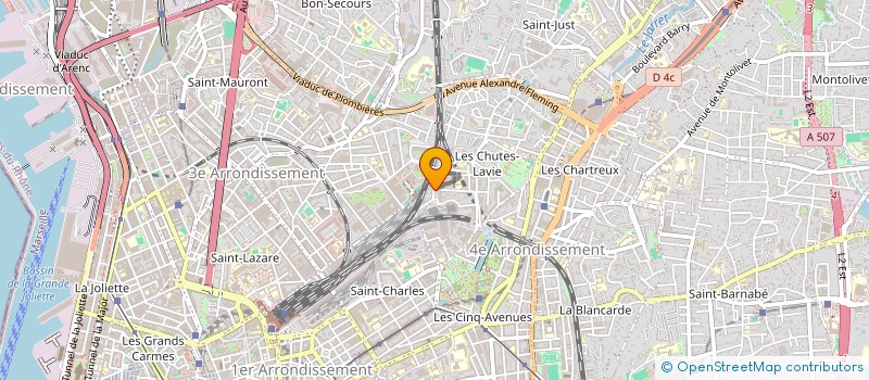 localisation de l'entreprise PROJECT MANAGER CONSULTING à MARSEILLE