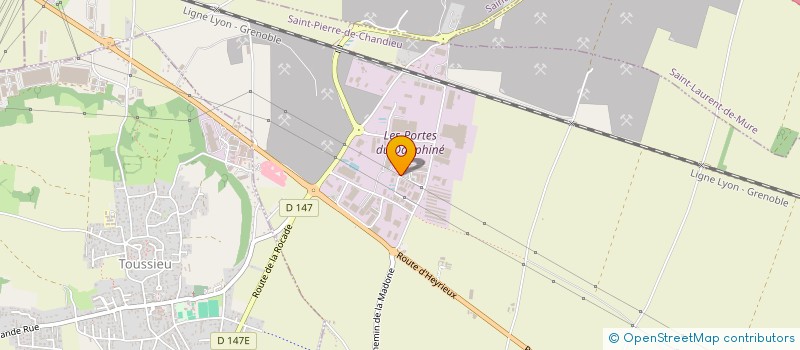 localisation de l'entreprise PROJECT ONE  SAINT-PIERRE-DE-CHANDIEU