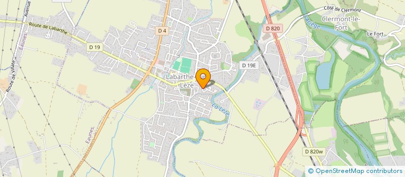 localisation de l'entreprise PROJECTEEC à LABARTHE-SUR-LEZE