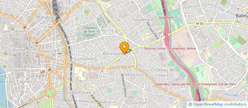localisation de l'entreprise PROJECTIFS LEARNING  TOULOUSE