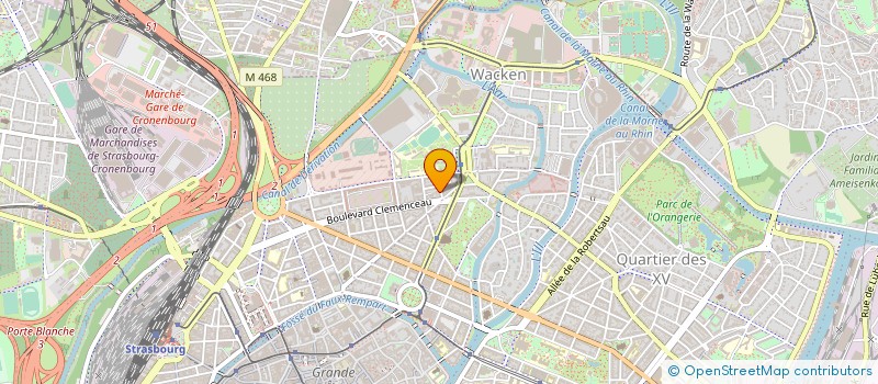 localisation de l'entreprise PROJECTILE à STRASBOURG