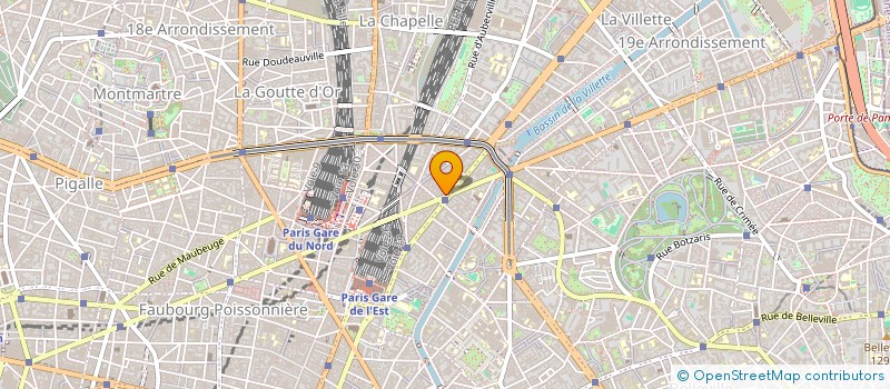 localisation de l'entreprise PROJECTION 77  PARIS