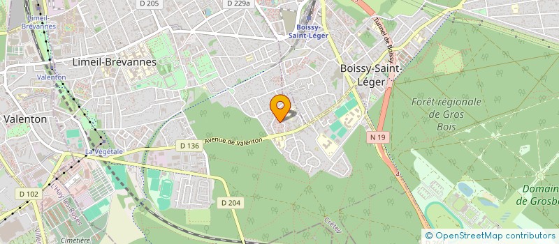 localisation de l'entreprise PROJECTION CONCEPTOCAR-BOMBEIRO  LIMEIL BREVANNES