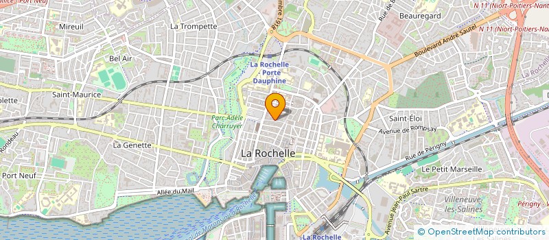 localisation de l'entreprise PROJECTION TANGO  LA ROCHELLE