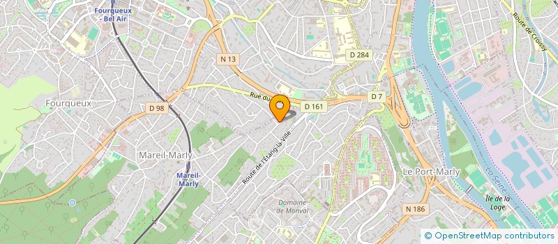 localisation de l'entreprise PROJECTISSIME CONSULTING  MAREIL-MARLY