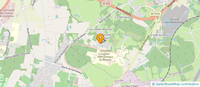 localisation de l'entreprise PROJECTIVE à BOUGUENAIS