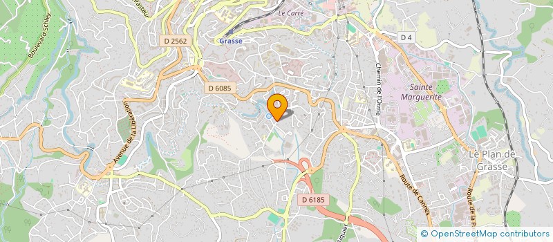 localisation de l'entreprise PROJECTS à GRASSE
