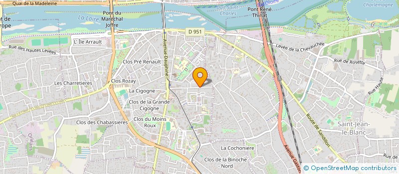 localisation de l'entreprise PROJECTS à ORLEANS