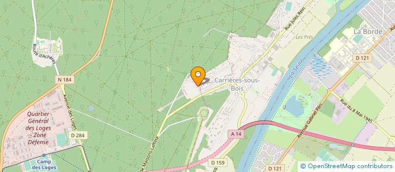 localisation de l'entreprise PROJECTS SARL  SAINT-GERMAIN-EN-LAYE