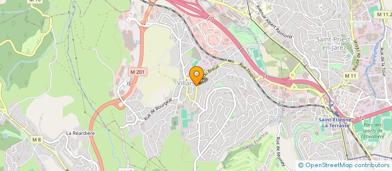 localisation de l'entreprise PROJED'IMMO à VILLARS