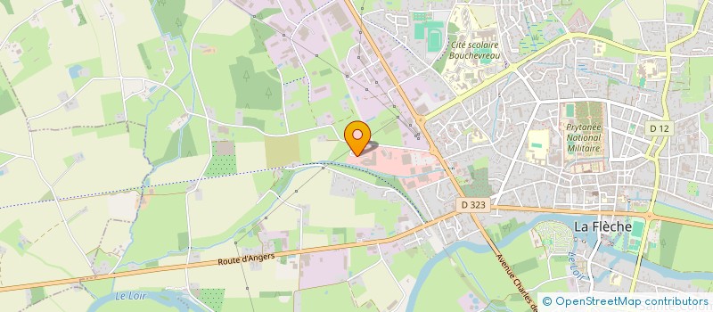 localisation de l'entreprise PROJEKT à LA FLECHE