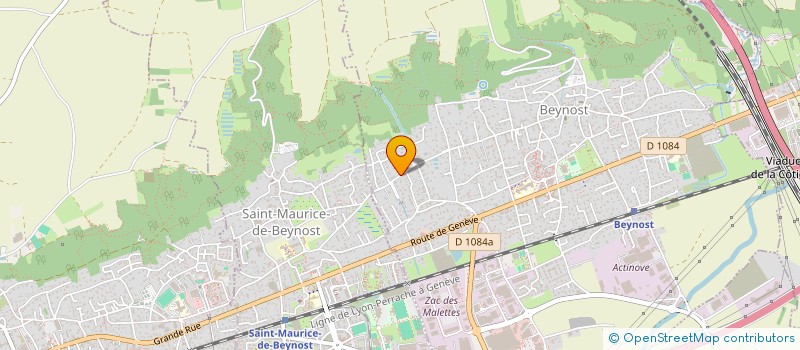 localisation de l'entreprise PROJELANCE à BEYNOST