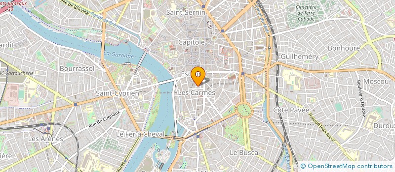 localisation de l'entreprise PROJEO DEVELOPPEMENT à TOULOUSE