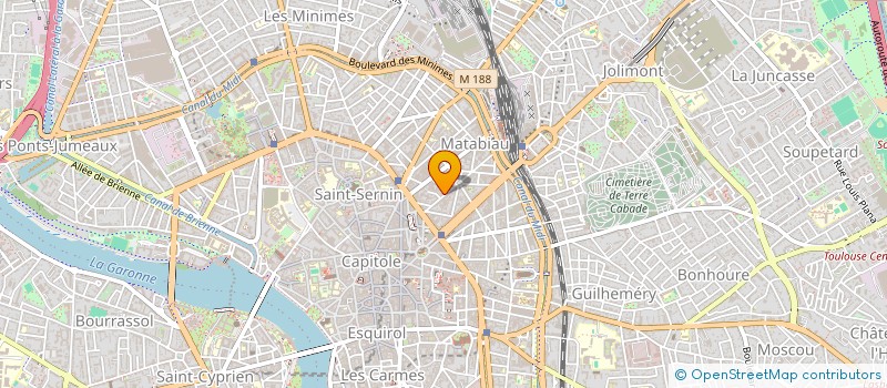 localisation de l'entreprise PROJET 3000  TOULOUSE