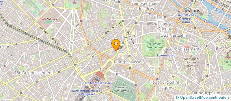 localisation de l'entreprise PROJET 8 à PARIS