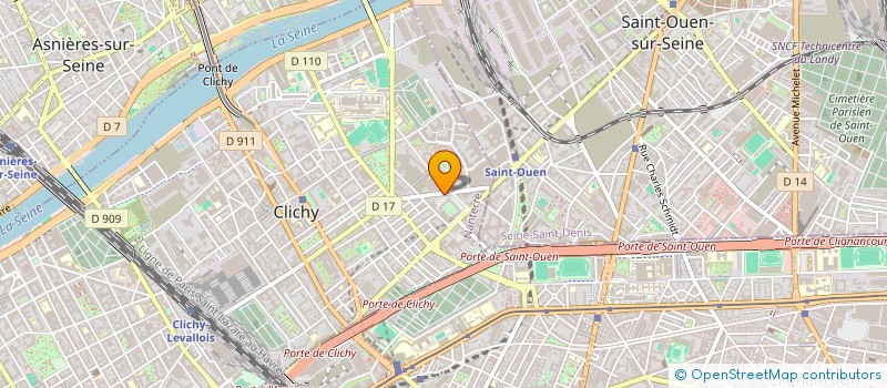 localisation de l'entreprise PROJET AGRIVOLTAIQUE DE LA CHARITE à CLICHY