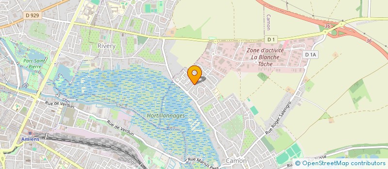 localisation de l'entreprise PROJET ARTECH  CAMON