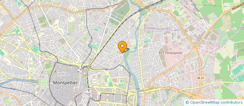 localisation de l'entreprise PROJET ASSOCIATIF SPORTIF ET CULTUREL à MONTPELLIER