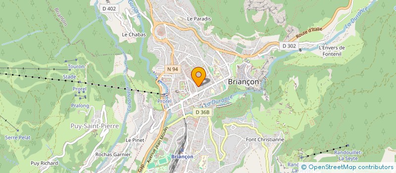 localisation de l'entreprise PROJET BERWICK à BRIANCON