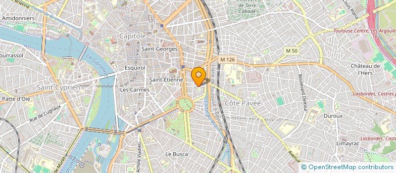 localisation de l'entreprise PROJET CO à TOULOUSE