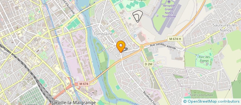 localisation de l'entreprise PROJET CONCEPT à TOMBLAINE