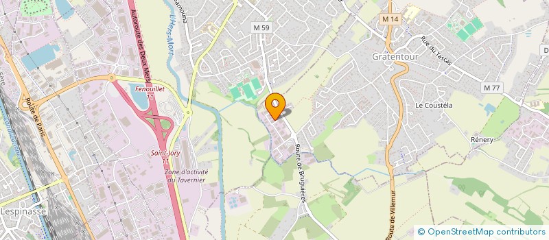 localisation de l'entreprise PROJET CONSTRUCTION à GRATENTOUR