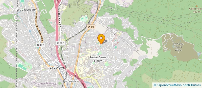 localisation de l'entreprise PROJET DE CENTRE DE SANTE COMMUNAUTAIRE MARSEILLAIS à MARSEILLE