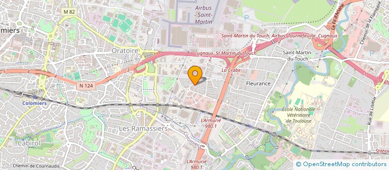 localisation de l'entreprise PROJET E-HE à TOULOUSE
