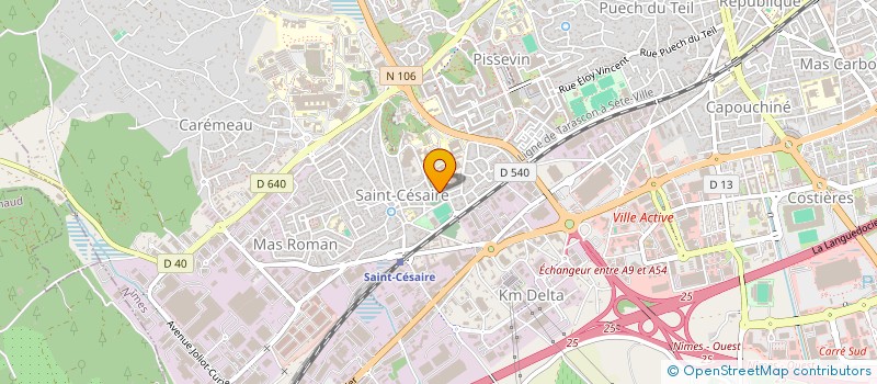 localisation de l'entreprise PROJET E-KART IUT  NIMES