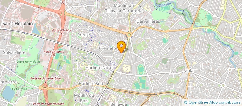 localisation de l'entreprise PROJET ELEC  SAINT-HERBLAIN