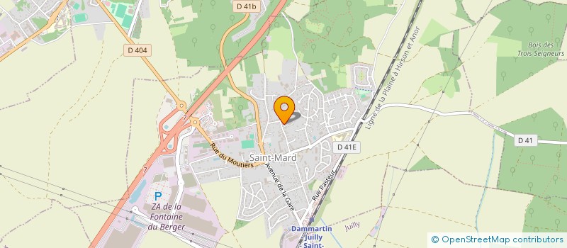 localisation de l'entreprise PROJET-ETUDIANT  SAINT-MARD