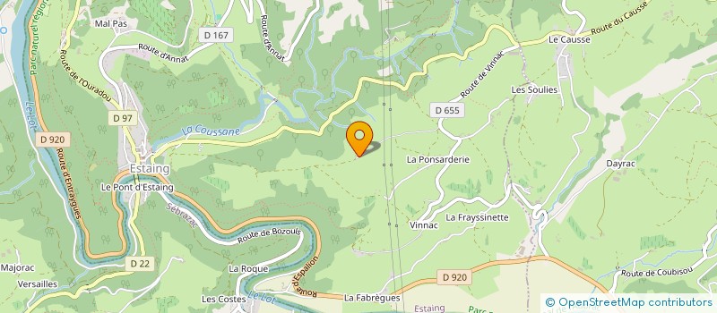 localisation de l'entreprise PROJET FACADE  ESTAING