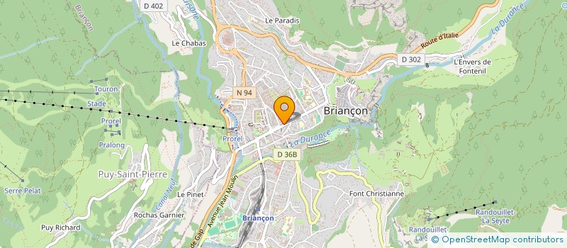 localisation de l'entreprise PROJET HORLOGES D'ALTITUDE PATRIMOINE INNOVATION PEDAGOGIQUE & NUMERIQUE  BRIANCON