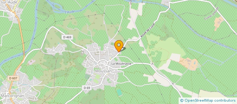 localisation de l'entreprise PROJET IMMO à NARBONNE