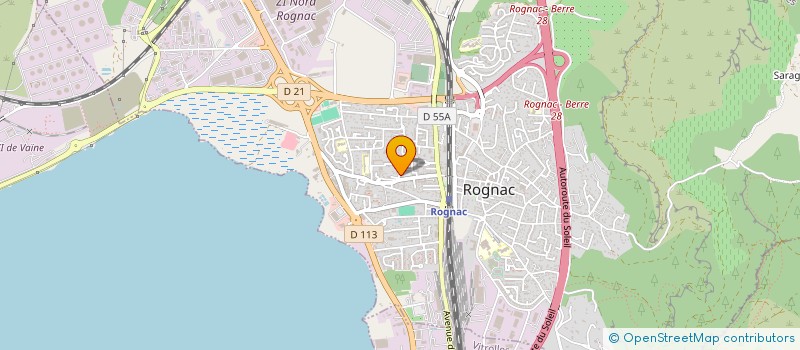 localisation de l'entreprise PROJET IMMO7  ROGNAC