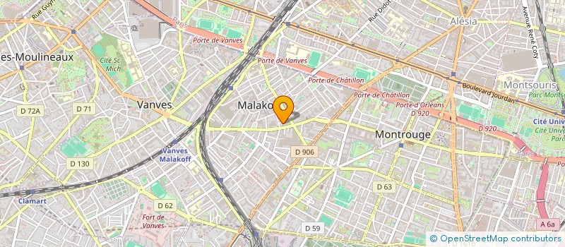 localisation de l'entreprise PROJET ISIKA à BOULOGNE-BILLANCOURT