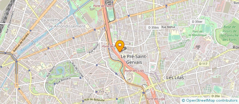 localisation de l'entreprise PROJET JEUNESSE à LE PRE-SAINT-GERVAIS