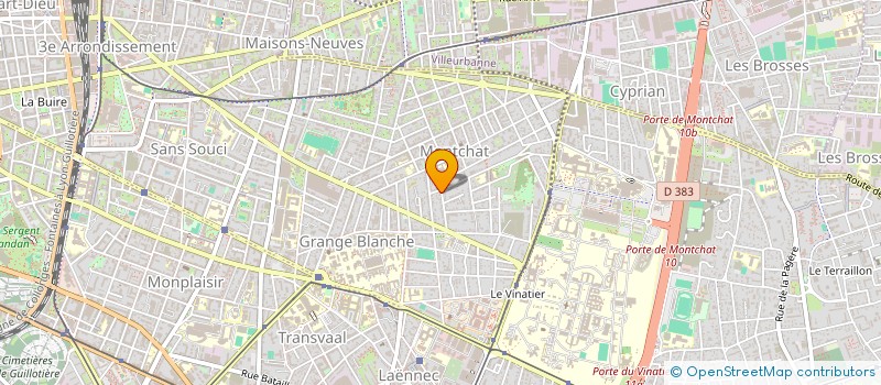 localisation de l'entreprise PROJET JUST SMILE  LYON