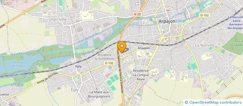 localisation de l'entreprise PROJET LUNE  EGLY