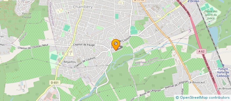 localisation de l'entreprise PROJET MAINTENANCE GENIE CLIMATIQUE à VILLENAVE-D'ORNON