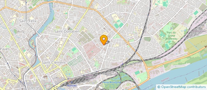 localisation de l'entreprise PROJET MARINA à NANTES