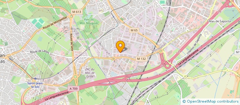 localisation de l'entreprise PROJET MGN à MONTPELLIER